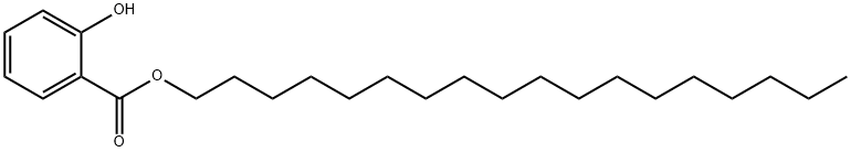 2-ヒドロキシ安息香酸オクタデシル 化学構造式
