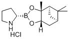 (S)-2-吡咯烷硼酸蒎烷二醇酯盐酸盐,149716-73-4,结构式