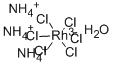 ヘキサクロロロジウム(III)酸ナトリウム 化学構造式