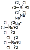 六氯-钌酸盐(2-)钠(1:3) 结构式