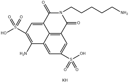 LUCIFER YELLOW CADAVERINE Structure