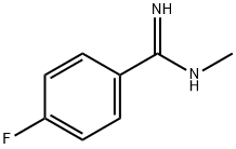 Benzenecarboximidamide, 4-fluoro-N-methyl- (9CI)|