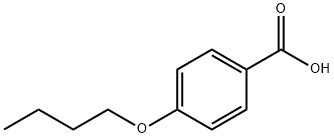4-ブトキシ安息香酸 化学構造式