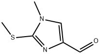 1H-Imidazole-4-carboxaldehyde, 1-methyl-2-(methylthio)- (9CI)|