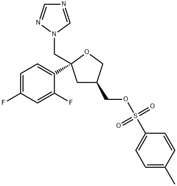 (5R-cis)-Toluene-4-sulfonic acid 5-(2,4-difluorophenyl)-5-(1H-1,2,4-triazol-1-yl)methyltetrahydrofuran-3-ylmethyl ester