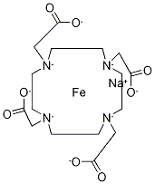 Iron DOTA  Sodium Salt Structure