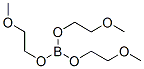 三(2-甲氧基乙基)原硼酸酯 结构式