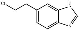 1H-Benzimidazole,5-(2-chloroethyl)-(9CI) Struktur