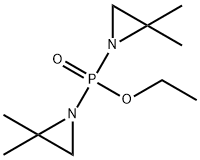 Ethyl di-(2,2-dimethyl)ethylenamido phosphate Struktur