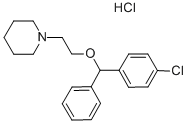 クロペラスチン塩酸塩 化学構造式