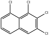 1,2,3,8-TETRACHLORONAPHTHALENE 结构式