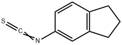 イソチオシアン酸5-インダニル 化学構造式