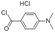 4-DIMETHYLAMINOBENZOYL CHLORIDE HCL
 Structure