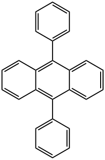 9,10-Diphenylanthracene Structure