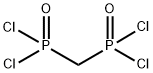 メチレンビス(ホスホン酸ジクロリド) 化学構造式