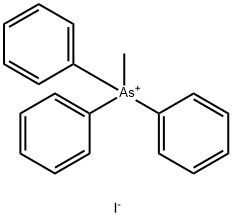メチルトリフェニルアルソニウム ヨージド 化学構造式