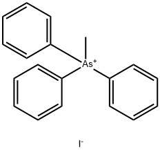 METHYLTRIPHENYLARSONIUM IODIDE Structure