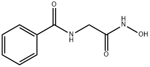 2-ベンゾイルアミノアセトヒドロキサム酸 化学構造式