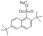 Dibunate sodium Struktur