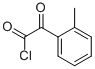 Benzeneacetyl chloride, 2-methyl-alpha-oxo- (9CI) Struktur