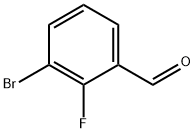 2-BROMO-3-FLUOROBENZALDEHYDE Struktur