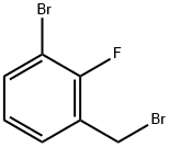 1-Bromo-3-bromomethyl-2-fluorobenzene Structure