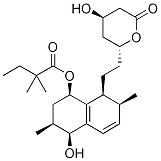 5'(S)-Hydroxy SiMvastatin  DISCONTINUED Structure