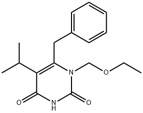 emivirine|6-苄基-1-(乙氧基甲基)-5-异丙基尿嘧啶