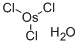 Osmium(III) chloride hydrate Struktur