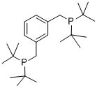 1,3-BIS(DI-T-BUTYLPHOSPHINOMETHYL)BENZENE Struktur
