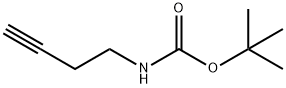 3-ブチン-1-イルカルバミン酸TERT-ブチル 化学構造式
