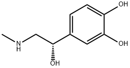 (S)-4-[1-hydroxy-2-(methylamino)ethyl]pyrocatechol Structure