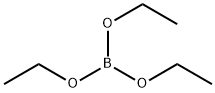 硼酸三乙酯,150-46-9,结构式