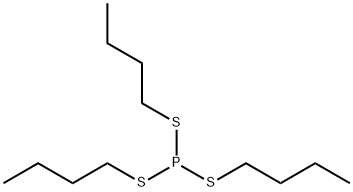 トリチオ亜りん酸トリブチル 化学構造式