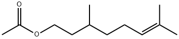 Citronellyl acetate Struktur