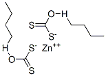 O-butyl hydrogen dithiocarbonate , zinc salt Struktur