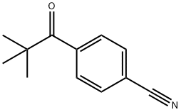 4'-CYANO-2,2-DIMETHYLPROPIOPHENONE Structure