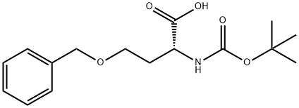 BOC-D-HOSER(BZL)-OH ;BOC-O-BENZYL-D-HOMOSERINE,150009-60-2,结构式