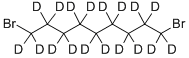 1,9-DIBROMONONANE-D18 Structure