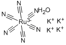 六氰基钌酸四钾盐水合物, 15002-31-0, 结构式