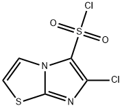 6-CHLOROIMIDAZO[2,1-B][1,3]THIAZOLE-5-SULFONYL CHLORIDE Structure
