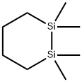 1,1,2,2-Tetramethyl-1,2-disilacyclohexane Structure