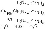 三(乙二胺)三氯化铑, 15004-86-1, 结构式