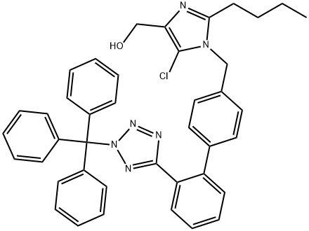 N-Trityl Losartan Isomer Struktur