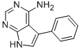 7-PHENYL-2,4,9-TRIAZABICYCLO[4.3.0]NONA-1,3,5,7-TETRAEN-5-AMINE,1501-13-9,结构式