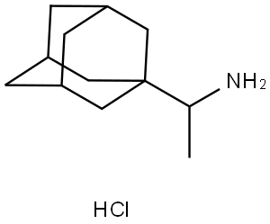 盐酸金刚乙胺, 1501-84-4, 结构式