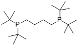 1,4-BIS(DI-TERT-BUTYLPHOSPHINO)BUTANE 化学構造式