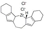 RAC-ETHYLENEBIS(4,5,6,7-TETRAHYDRO-1-INDENYL)ZIRCONIUM DICHLORIDE Structure