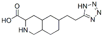 6-(2-(1H-tetrazol-5-yl)ethyl)-1,2,3,4,4a,5,6,7,8,8a-decahydroisoquinoline-3-carboxylic acid Structure