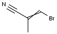 3-溴-2-甲基丙烯腈,顺反混合物, 150163-13-6, 结构式